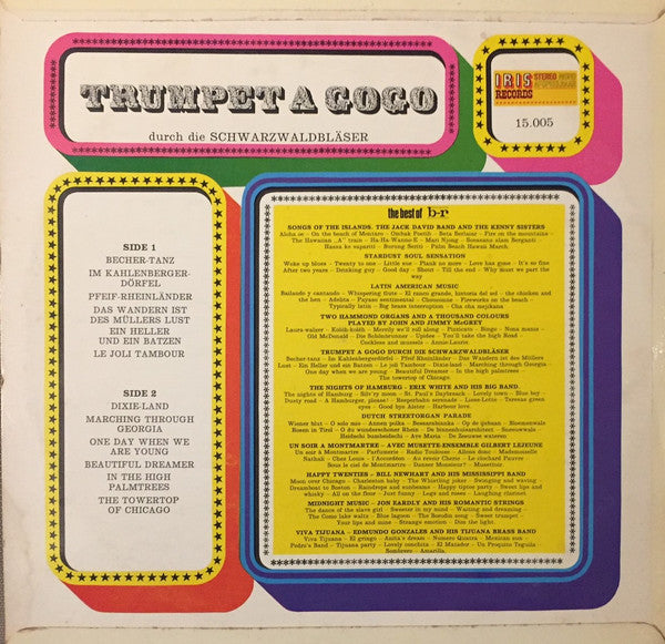 Schwarzwaldbläser - Trumpet A Gogo (LP) 40747 Vinyl LP Vinyl Goed / Hoes Goed