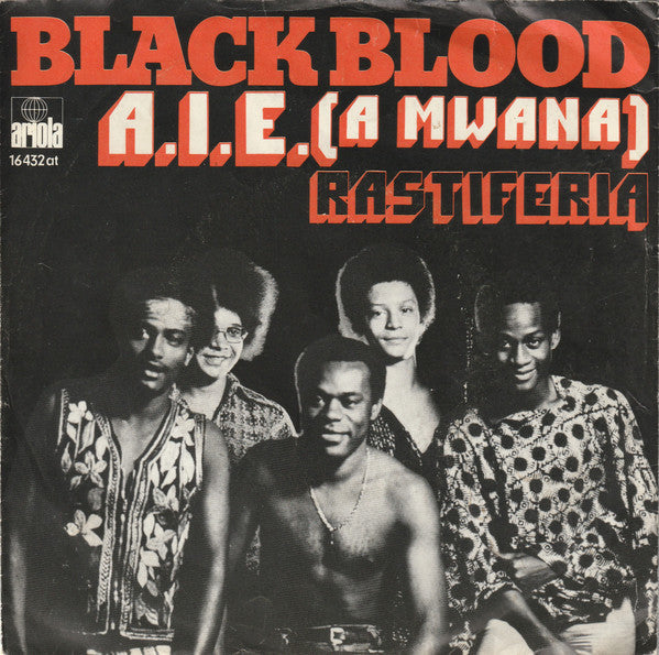 Black Blood - A.I.È Vinyl Singles Vinyl Zeer Goed / Hoesje Goed "VINYLSINGLES.NL"