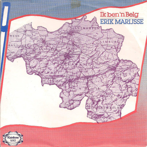 Erik Marijsse - Ik Ben 'n Belg 33163 Vinyl Singles Vinyl Zeer Goed / Hoesje Goed "VINYLSINGLES.NL"