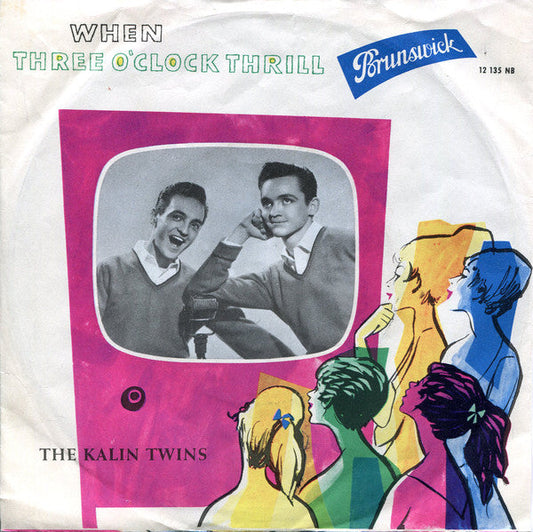 Kalin Twins - When 12810 Vinyl Singles Vinyl Goed / Hoes Goed