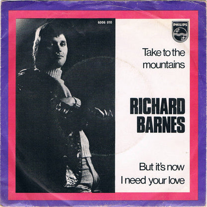 Richard Barnes - Take To The Mountains 26030 Vinyl Singles Vinyl Goed / Hoes Goed