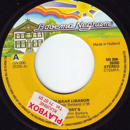 Jerry's - Brief Naar Libanon 14204 Vinyl Singles Vinyl Goed / Hoes Goed