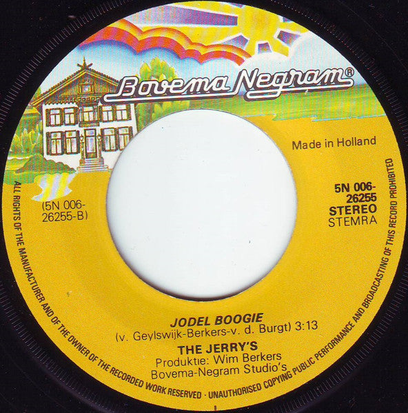 Jerry's - Brief Naar Libanon 14204 Vinyl Singles Vinyl Goed / Hoes Goed