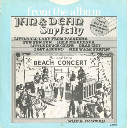 Jan & Dean - Surfcity 07333 Vinyl Singles Vinyl Goed / Hoes Goed