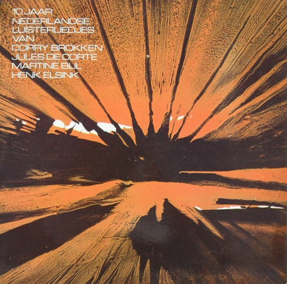 Various - 10 Jaar Nederlandse Luisterliedjes (LP) 50280 Vinyl LP Vinyl Goed / Hoes Goed