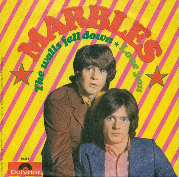 Marbles - The Walls Fell Down 38785b Vinyl Singles Vinyl Goed / Hoes Slecht