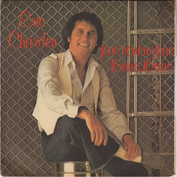 Eric Charden - Joue Contre Joue ** Ans, ** Ans Vinyl Singles Vinyl Zeer Goed / Hoesje Goed "VINYLSINGLES.NL"