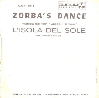 Marcello Minerbi - Zorba's Dance 39874 Vinyl Singles Vinyl Goed / Hoes Goed