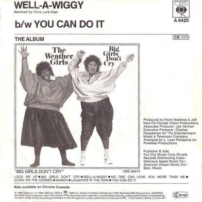 Weather Girls - Well-A-Wiggy Vinyl Singles Vinyl Goed / Hoes Goed