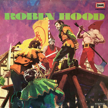 Eberhard Alexander-Burgh ‎- Robin Hood (LP) Vinyl LP Vinyl Zeer Goed / Hoesje Goed "VINYLSINGLES.NL"