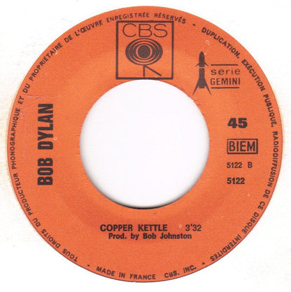 Bob Dylan - Wigwam Vinyl Singles Vinyl Zeer Goed / Hoesje Generic "VINYLSINGLES.NL"