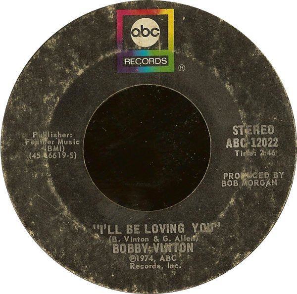 Bobby Vinton - My Melody Of Love Vinyl Singles Vinyl Zeer Goed / Hoesje Generic "VINYLSINGLES.NL"