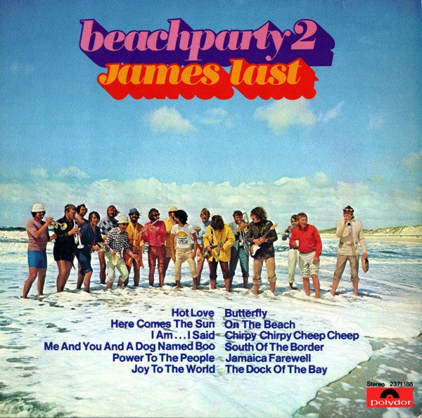 James Last - Beachparty 2 (LP) 49636 Vinyl LP Vinyl Goed / Hoes Goed