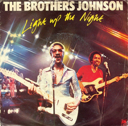 Brothers Johnson - Light Up The Night Vinyl Singles Vinyl Zeer Goed / Hoesje Goed "VINYLSINGLES.NL"