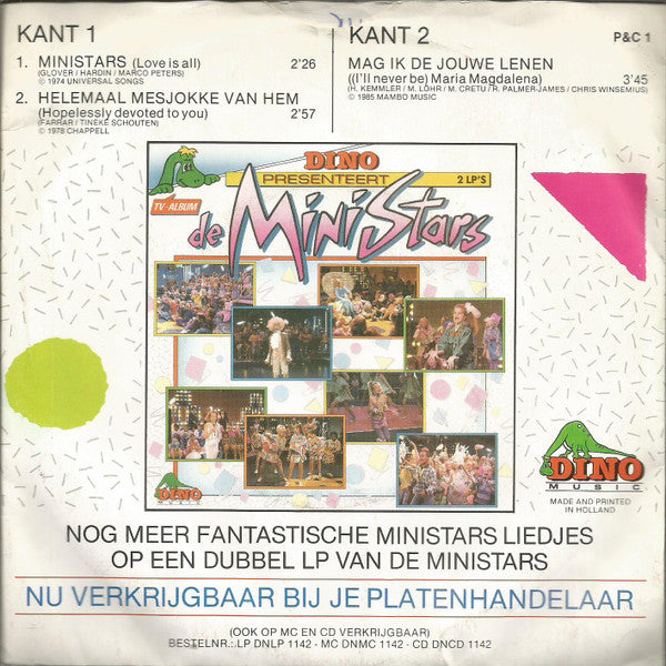 MiniStars - MiniStars Bij P&C 33551 Vinyl Singles EP Vinyl Goed / Hoes Goed