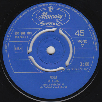 Horst Jankowski His Orchestra And Chorus - A Walk In The Black Forest Vinyl Singles Vinyl Zeer Goed / Hoesje Goed "VINYLSINGLES.NL"