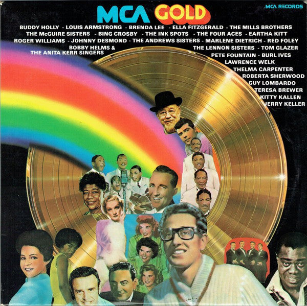 Various - MCA Gold (LP) 49973 Vinyl LP Vinyl Goed / Hoes Goed