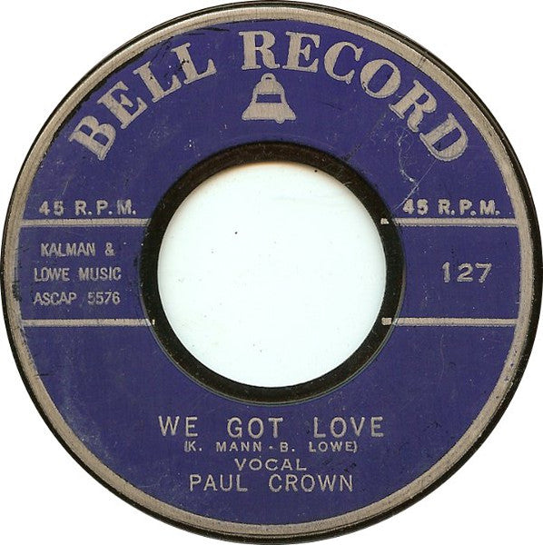 Paul Crown The Foster Singers - We Got Love 13729 Vinyl Singles Vinyl Goed / Hoes Goed