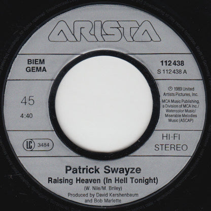 Patrick Swayze - Raising Heaven 31532 Vinyl Singles Vinyl Goed / Hoes Goed