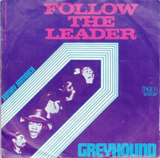 Greyhound - Follow The Leader Vinyl Singles Vinyl Goed / Hoesje Slecht "VINYLSINGLES.NL"