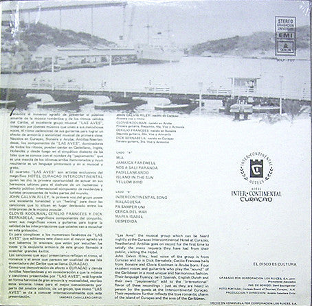Las Aves – Vacaciones Musicales En El Caribe (LP) 43080 Vinyl LP Vinyl Goed / Hoes Goed