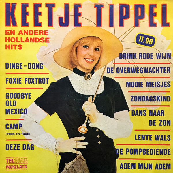 Various - Keetje Tippel En Andere Hollandse Hits (LP) 46409 Vinyl LP Vinyl Goed / Hoes Goed