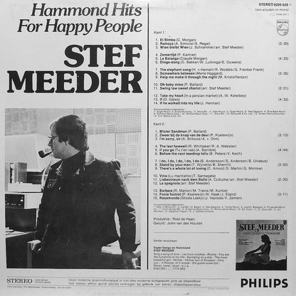 Stef Meeder - Hammond Hits For Happy People (LP) 41830 Vinyl LP Vinyl Goed / Hoes Goed