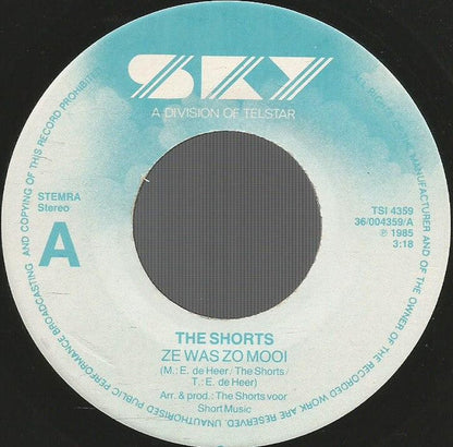 Shorts - Ze Was Zo Mooi 14794 Vinyl Singles Vinyl Goed / Hoes Goed