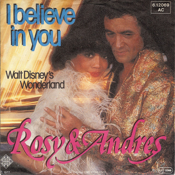 Rosy & Andres - I Believe In You 18399 Vinyl Singles Vinyl Goed / Hoes Goed