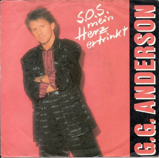 G.G. Anderson - S.O.S. Mein Herz Ertrinkt Vinyl Singles Vinyl Goed / Hoesje Redelijk "VINYLSINGLES.NL"