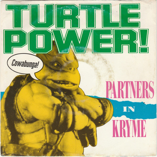 Partners In Kryme - Turtle Power 20217 Vinyl Singles Vinyl Goed / Hoes Goed