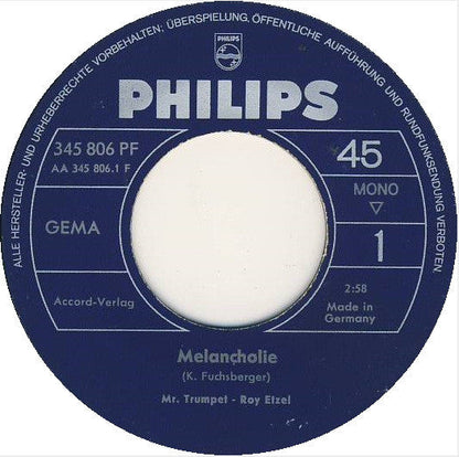 Mr. Trumpet - Roy Etzel - Melancholie 02156 Vinyl Singles Vinyl Goed / Hoes Generic
