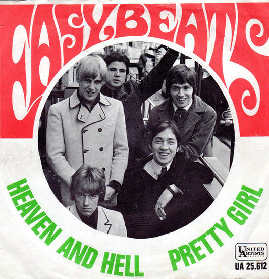 Easybeats - Heaven And Hell Vinyl Singles Vinyl Zeer Goed / Hoesje Goed "VINYLSINGLES.NL"