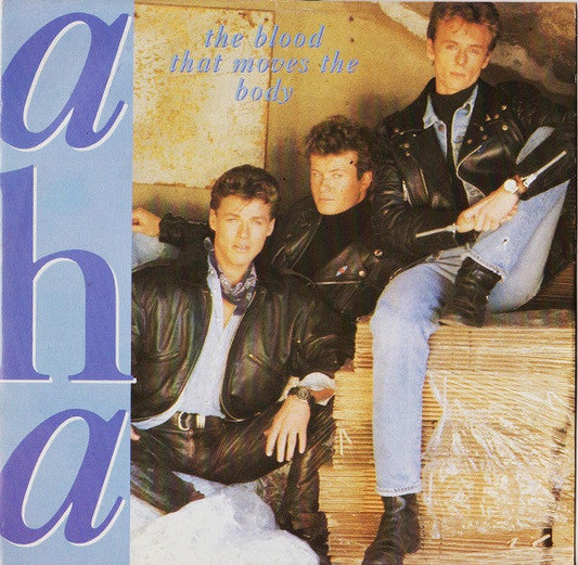 a-ha - The Blood That Moves The Body Vinyl Singles Vinyl Zeer Goed / Hoesje Goed "VINYLSINGLES.NL"
