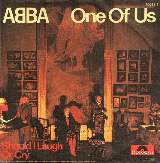 ABBA - One Of Us 42785 Vinyl Singles Vinyl Zeer Goed / Hoesje Goed "VINYLSINGLES.NL"