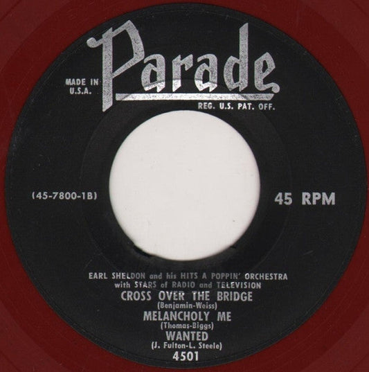 Earl Sheldon And His Hits A 'Poppin' Orchestra - Parade Of Hits A 'Poppin', Vol.1 Vinyl Singles Vinyl Zeer Goed / Hoesje Goed "VINYLSINGLES.NL"