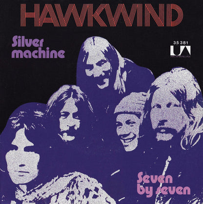 Hawkwind - Silver Machine (B-Keus) Vinyl Singles Vinyl Goed / Hoesje Slecht "VINYLSINGLES.NL"