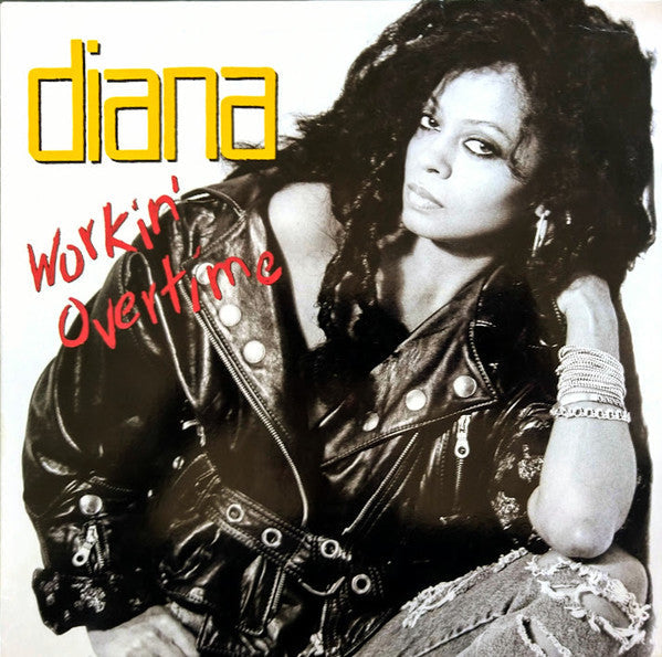 Diana Ross - Workin' Overtime (LP) Vinyl LP Vinyl Zeer Goed / Hoesje Goed "VINYLSINGLES.NL"