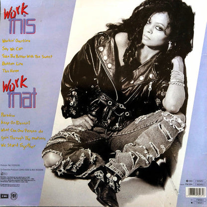 Diana Ross - Workin' Overtime (LP) Vinyl LP Vinyl Zeer Goed / Hoesje Goed "VINYLSINGLES.NL"