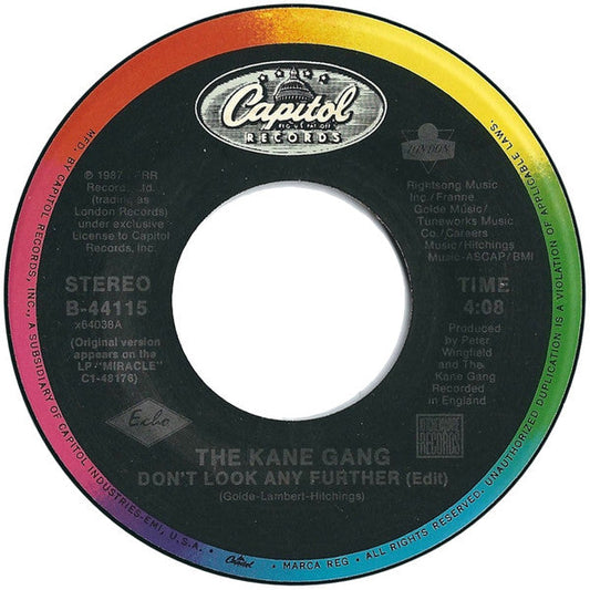 Kane Gang - Don't Look Any Further 39241 Vinyl Singles Vinyl Goed / Hoes Generic