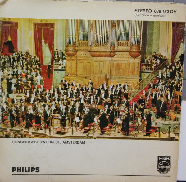 Concertgebouworkest, Jean Fournet, Annette de la Bije - Peer Gynt Suites Vinyl Singles EP Vinyl Zeer Goed / Hoesje Goed "VINYLSINGLES.NL"