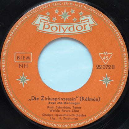 Rudi Schuricke - Der Zarewitsch 39868 Vinyl Singles Vinyl Goed / Hoes Generic