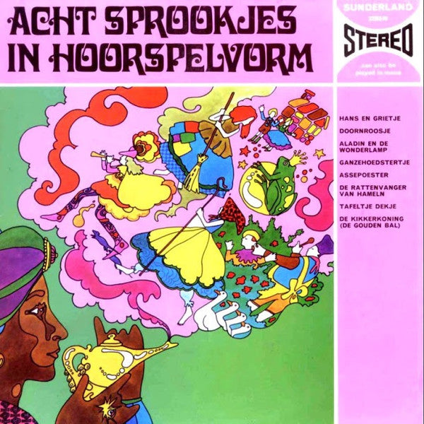 Nieuw Rotterdams Toneel - Acht Sprookjes In Hoorspelvorm (LP) 45406 Vinyl LP Vinyl Goed / Hoes Goed