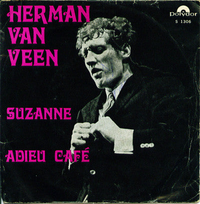Herman van Veen - Suzanne Vinyl Singles Vinyl Zeer Goed / Hoesje Goed "VINYLSINGLES.NL"