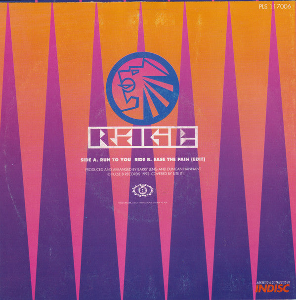 Rage - Run To You 19392 Vinyl Singles Vinyl Goed / Hoes Goed