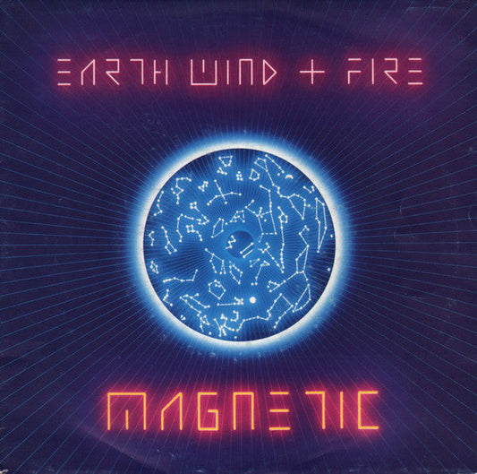 Earth Wind & Fire - Magnetic Vinyl Singles Vinyl Zeer Goed / Hoesje Goed "VINYLSINGLES.NL"