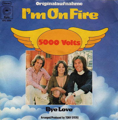 5000 Volts - I'm On Fire 30084 Vinyl Singles Vinyl Goed / Hoes Goed