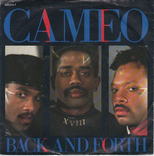 Cameo - Back And Forth Vinyl Singles Vinyl (G+) / Hoes (G) Tekst "VINYLSINGLES.NL"
