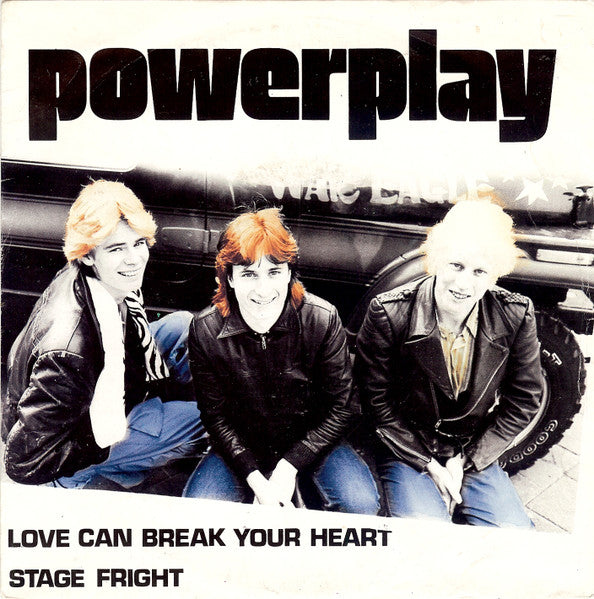 Powerplay - Love Can Break Your Heart 38571 Vinyl Singles Vinyl Goed / Hoes Goed