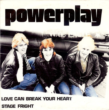 Powerplay - Love Can Break Your Heart 38571 Vinyl Singles Vinyl Goed / Hoes Goed